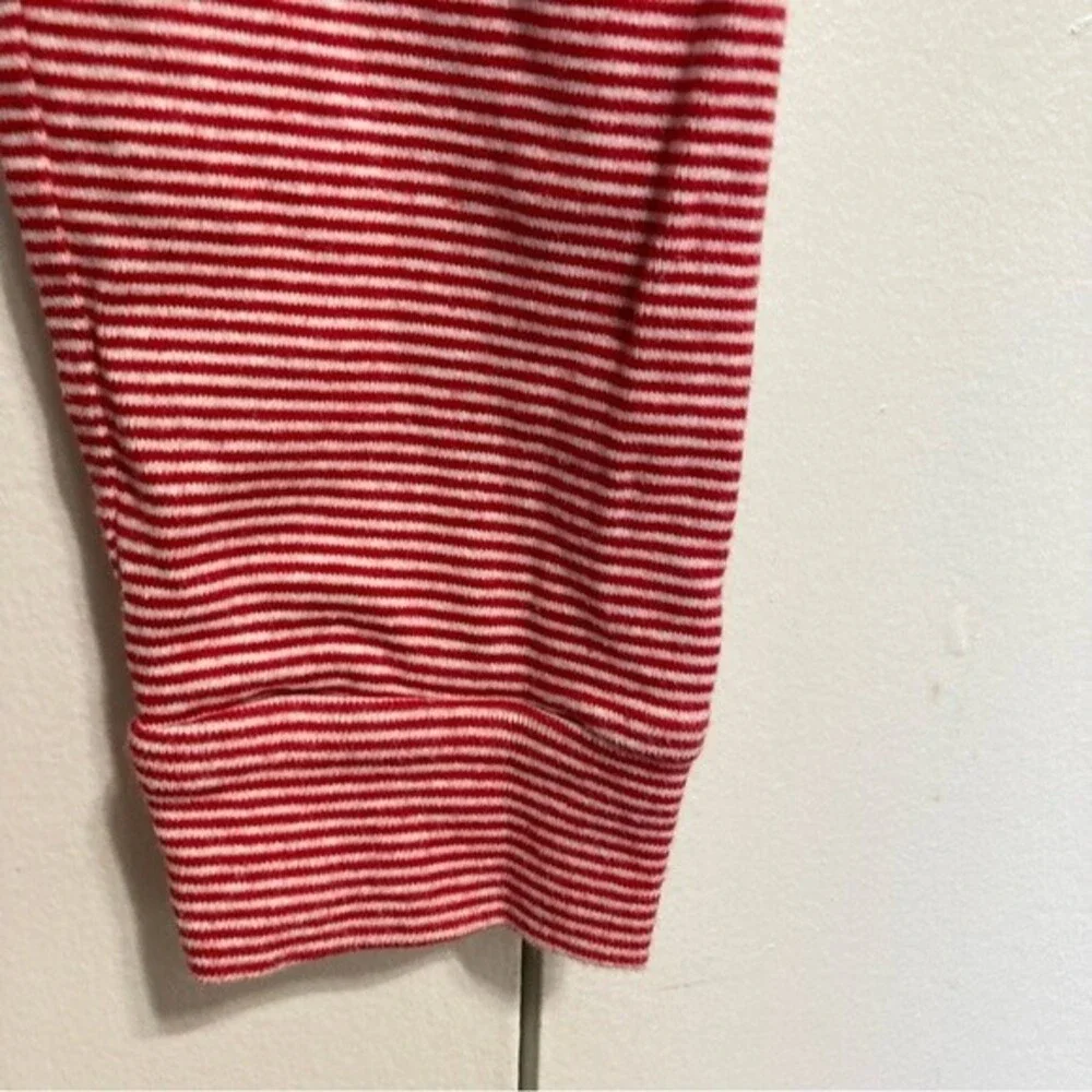 CARTERS Santa Claus Red Suit Pajama Set Red White Girls Size 12
